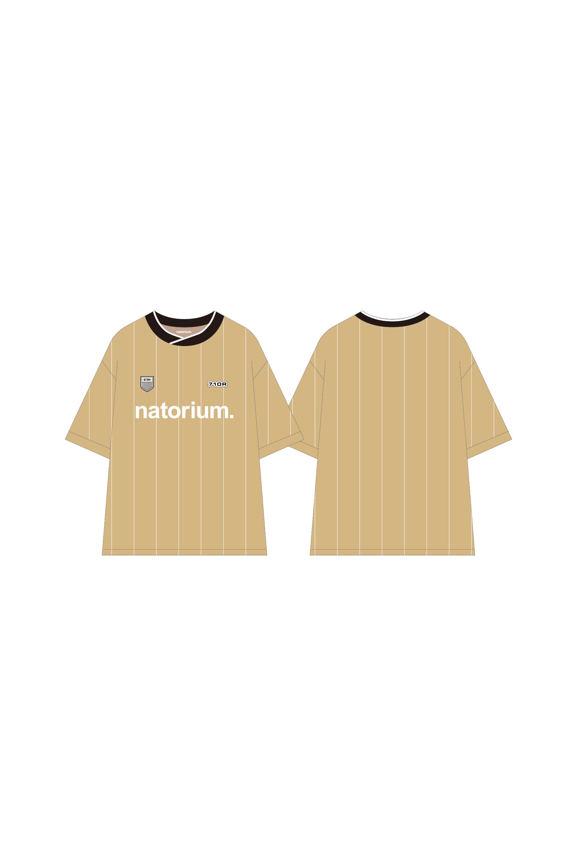 natorium Game shirt S/S ベージュ – なとり natorium. Official Store