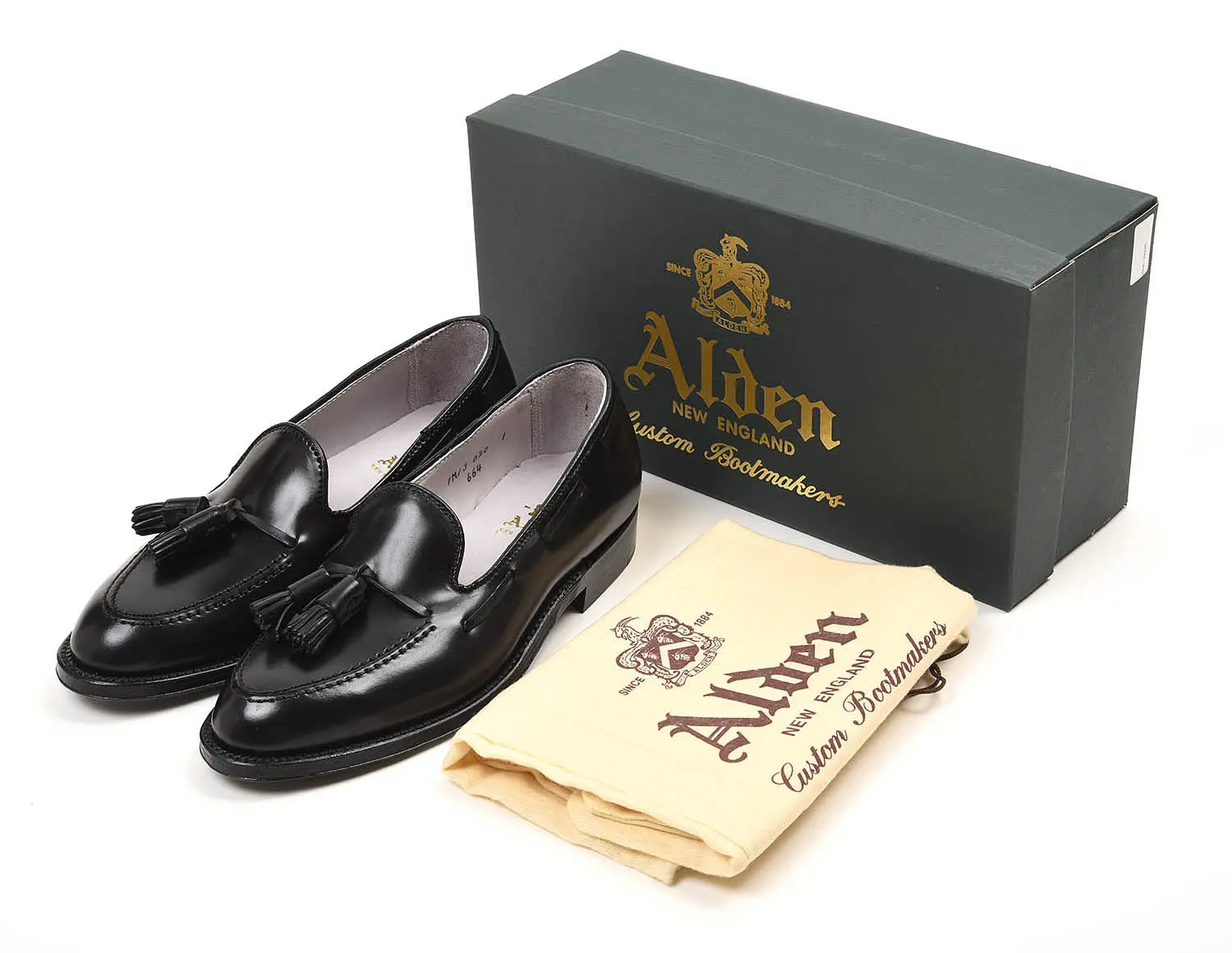 名作タッセルローファー】オールデン 664 アバディーン コードバン