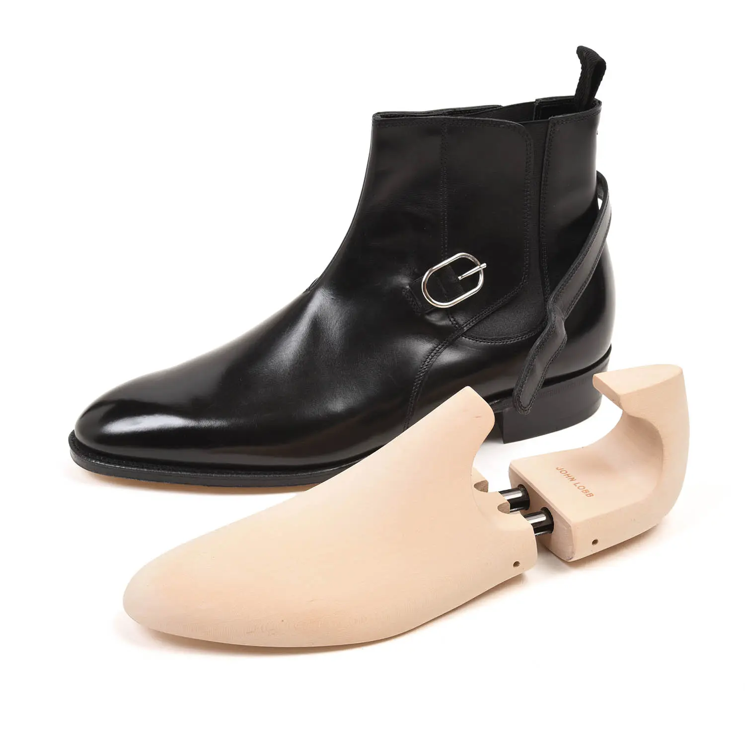 美しく使いやすい】 ジョンロブ MASONS Jodpur Boots ブラック