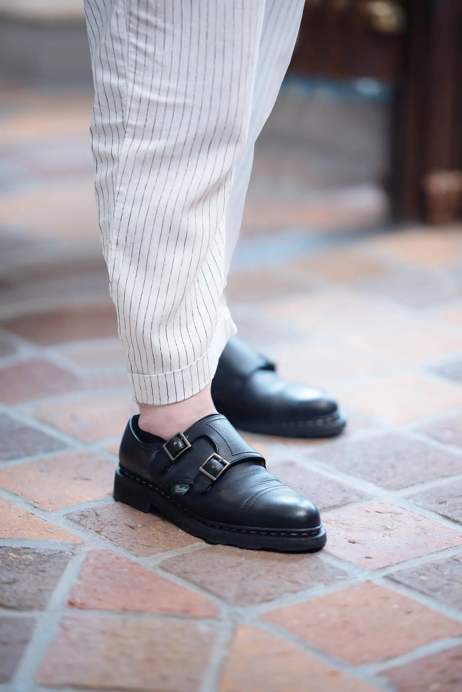 可愛いダブルモンクストラップシューズ】パラブーツ VOGUE (レディース)