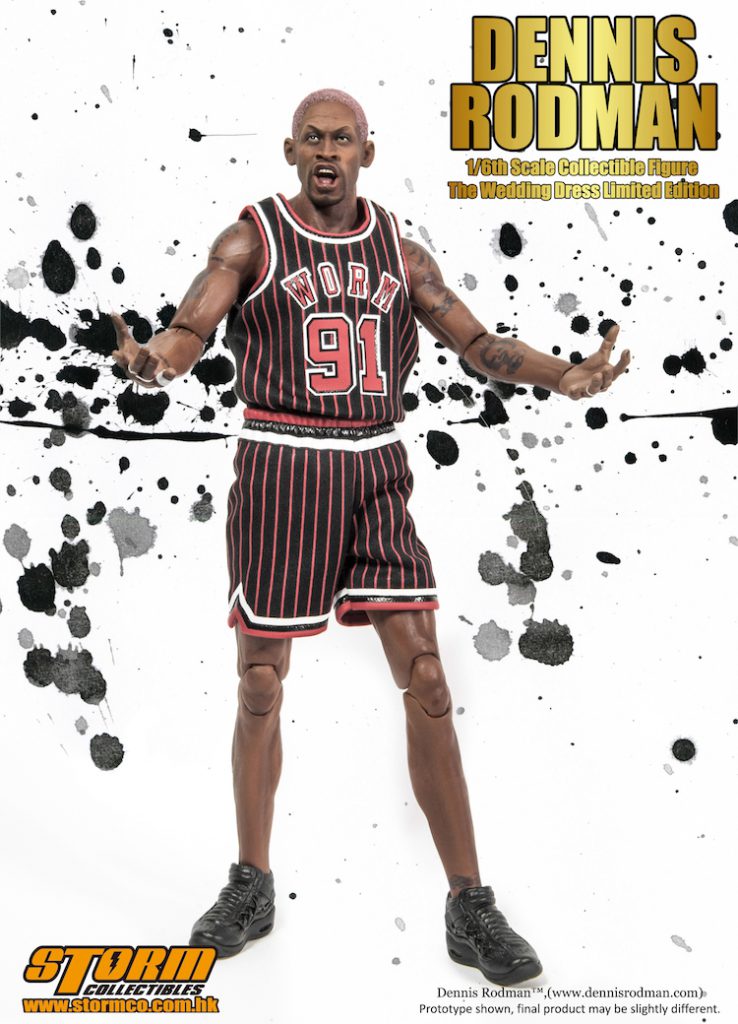 DENNIS RODMAN 1/6th Collectible Figure The Wedding Dress Limited