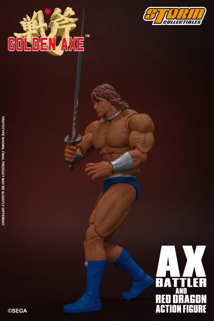 Golden Axe Action Figure AX Battler And Red Dragon | 株式会社ノーツ
