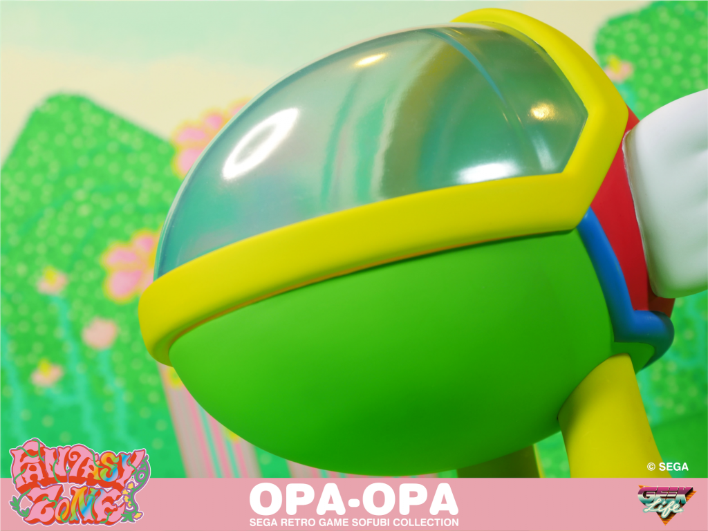 新品・レトロ・希少 SEGA ファンタジーゾーン オパオパ ブルー ソフビ