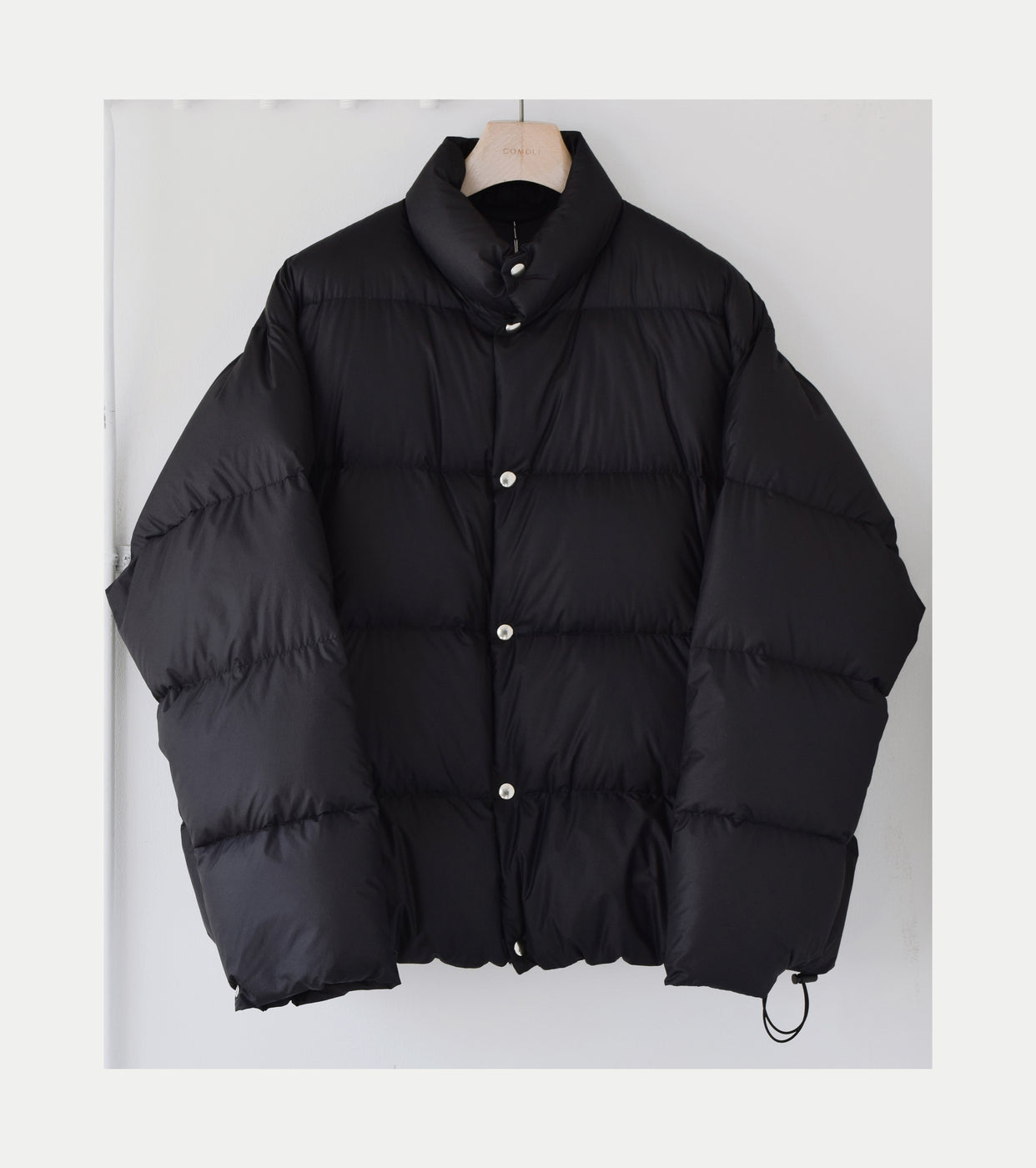 COMOLI ダウンジャケット, Black – Navyblue