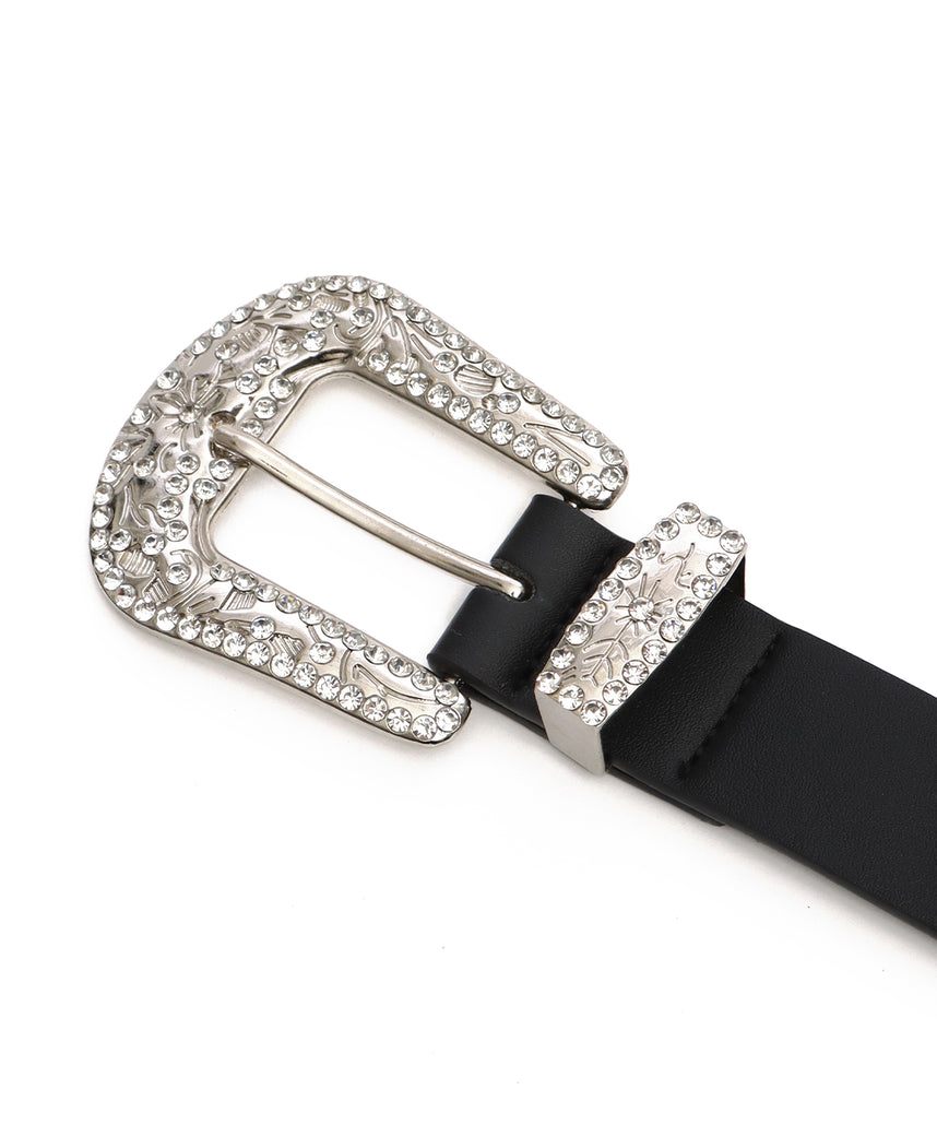 SEQUENZ（シークエンズ）】SEQUENZ RHINE STONE BELT MEN / ベルト