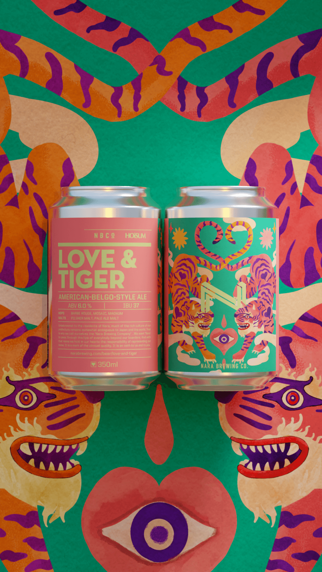 LOVE ＆ TIGER ( 2025 ) | ラブアンドタイガー - Nara Brewing Co