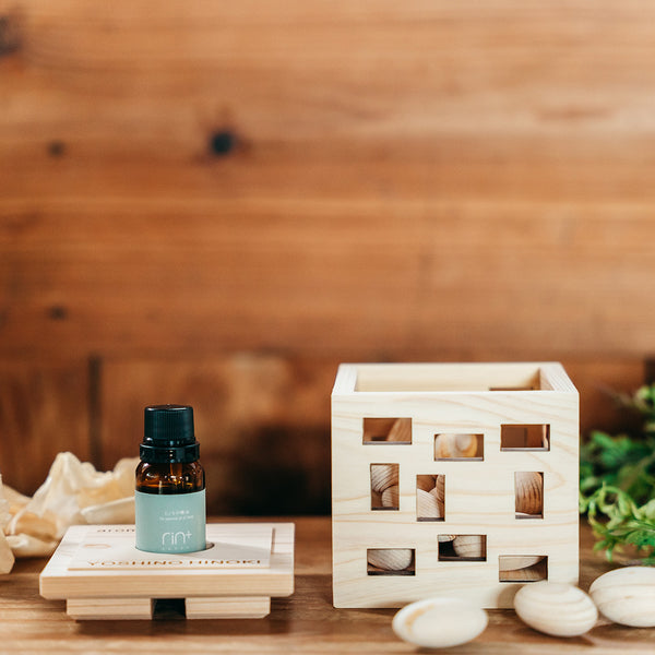 送料無料 Rin⁺ ヒノキ アロマボックスセット ならわし narawashi