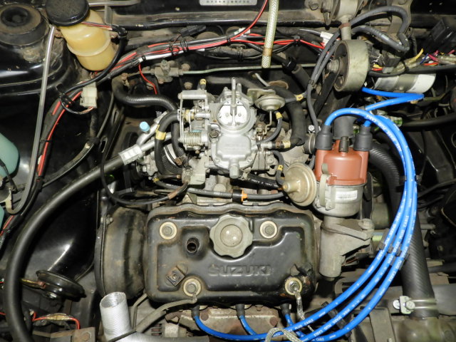 スズキ・マイティーボーイSS40、エンジン不調修理編(^^;: （同