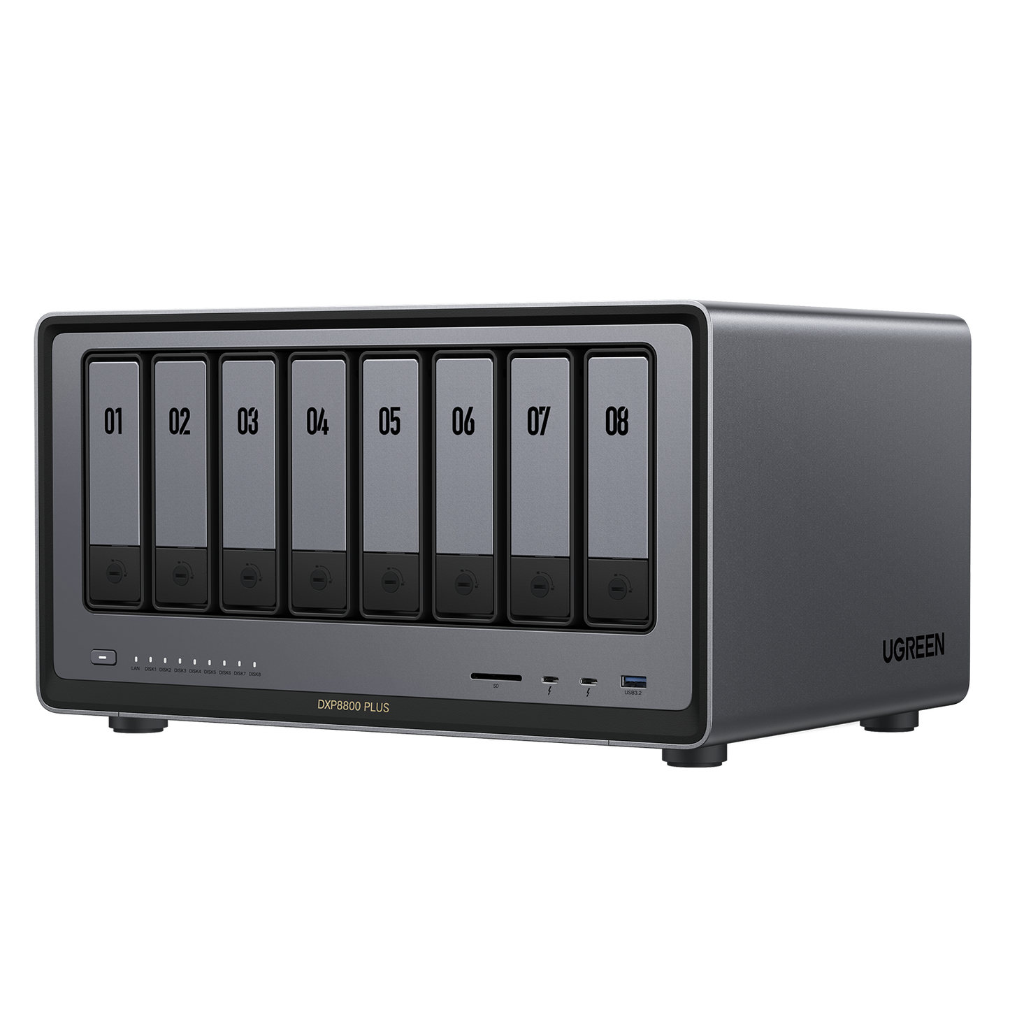 UGREEN 8-Bay NAS Server | Massive 256TB Storage & 10GbE Ports