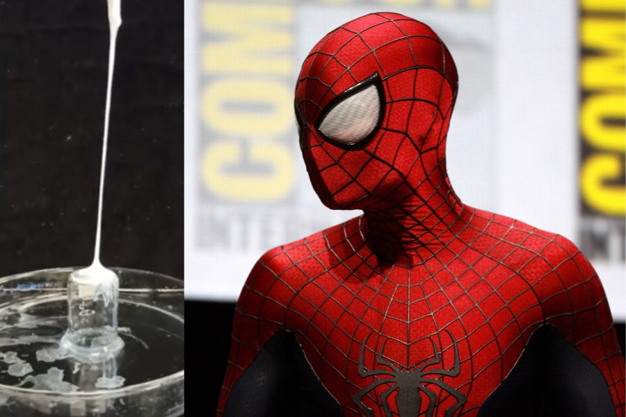 スパイダーマンに着想】科学者が本気で「ウェブシューター」を開発して