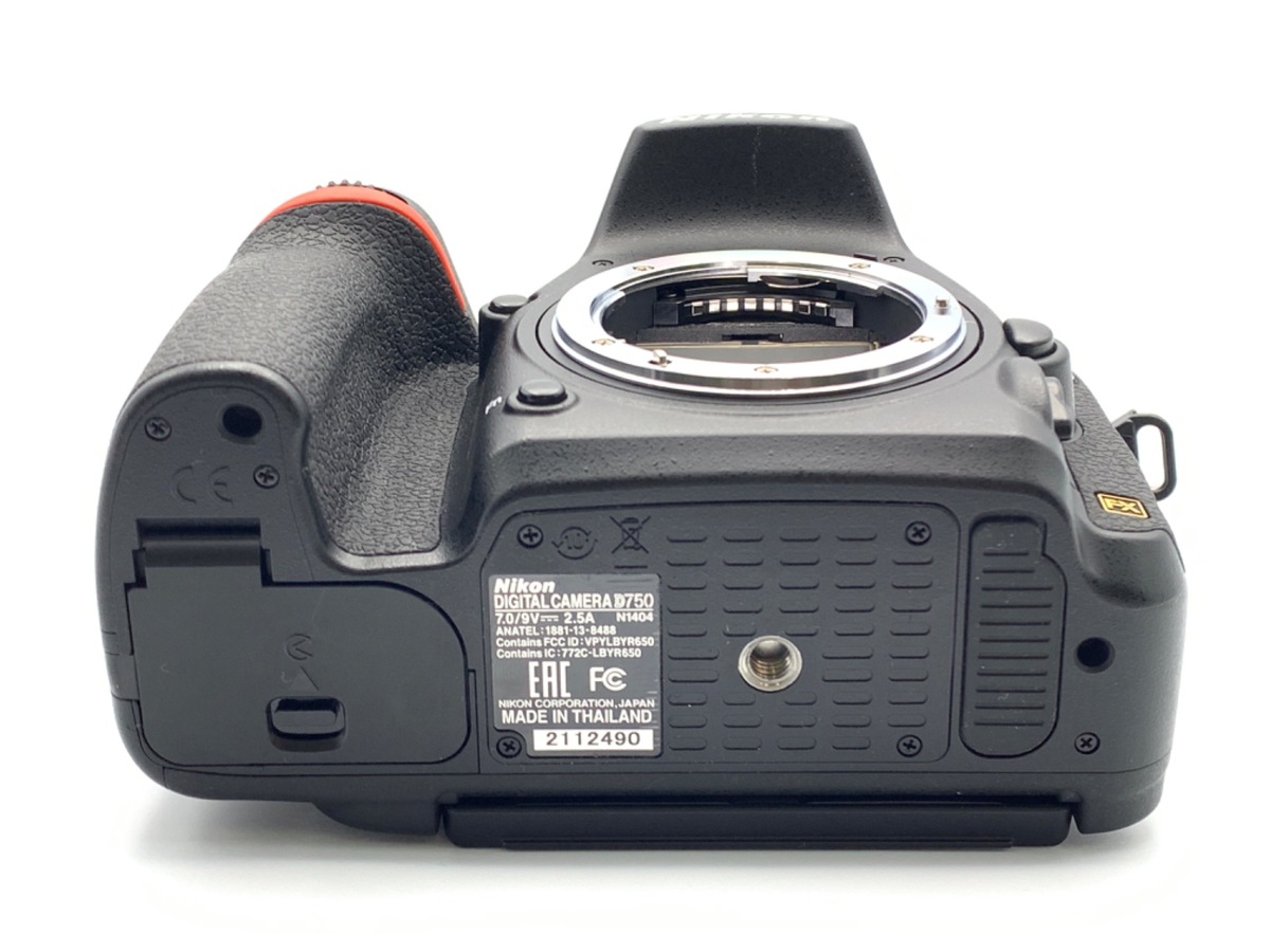 中古：AB(良品)】ニコン D750 ボディ | 2440280027867