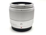中古】パナソニック LUMIX G 25mm F1.7 ASPH. [H-H025S] シルバー 在庫