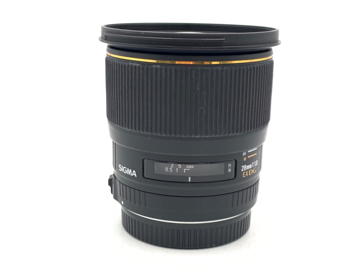 中古】シグマ 28mm F1.8 EX DG ASP MACRO キヤノン用｜｜カメラの