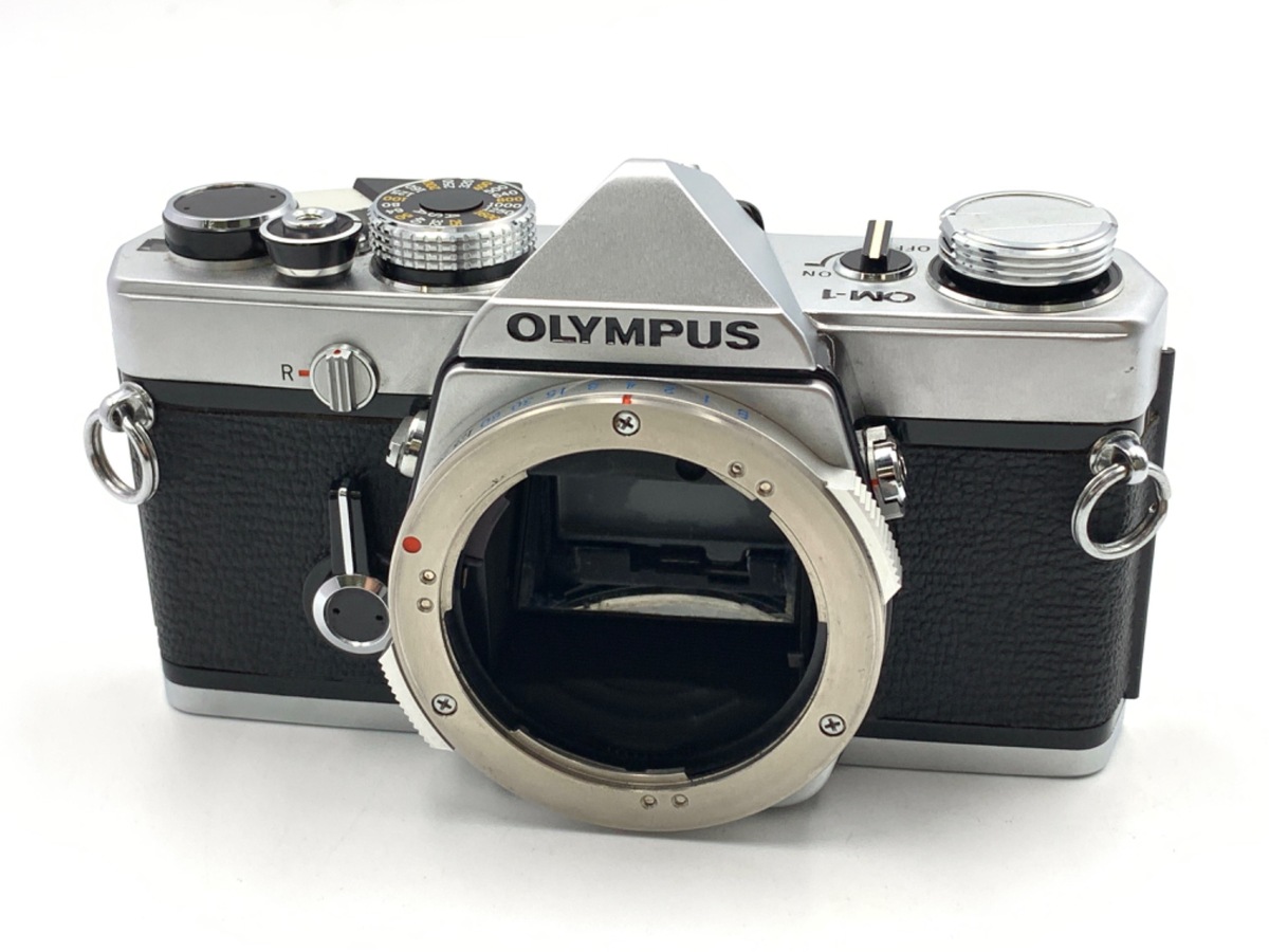 中古：C(やや難あり)】オリンパス OM-1 ボディ シルバー | 2472670013907