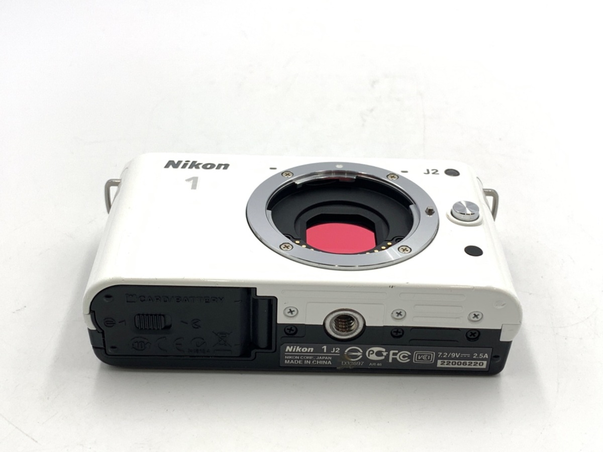 中古：B(並品)】ニコン Nikon1 J2 ボディ ホワイト | 2476120033408