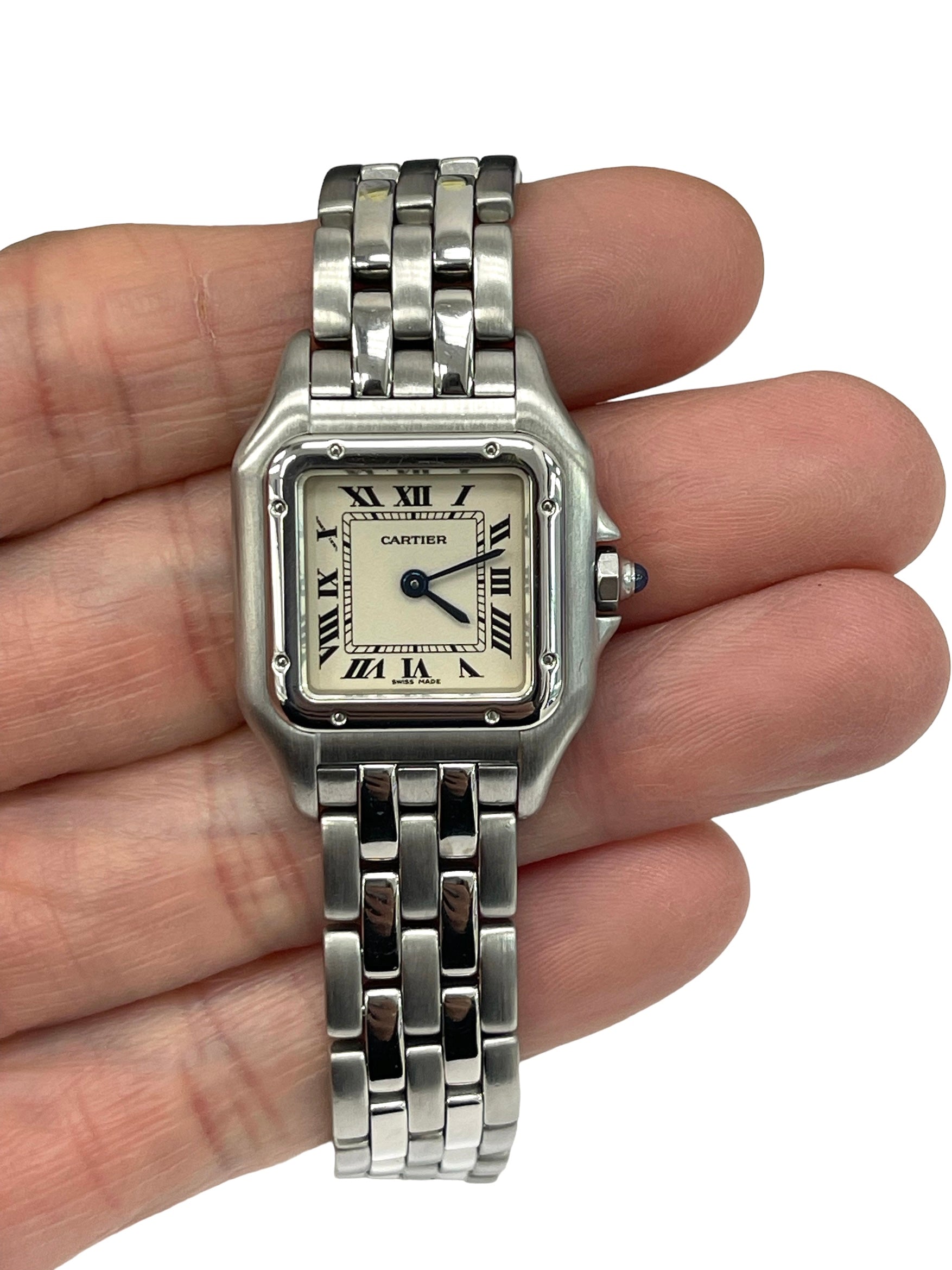 Cartier Panther 1320 circa 1998 22mm Steel Quartz Women's Watch