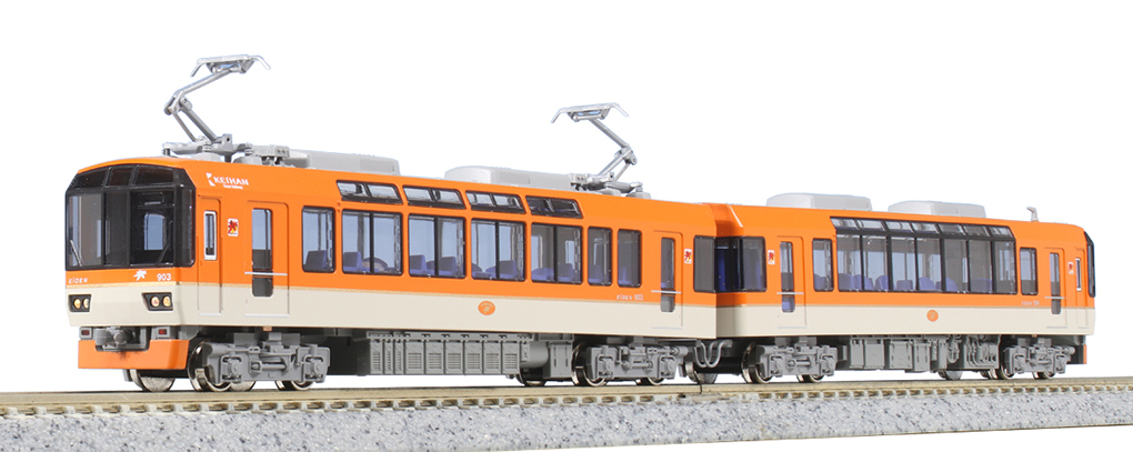 叡山電鉄900系 きらら （メープルオレンジ） 品番：10-1472 鉄道模型