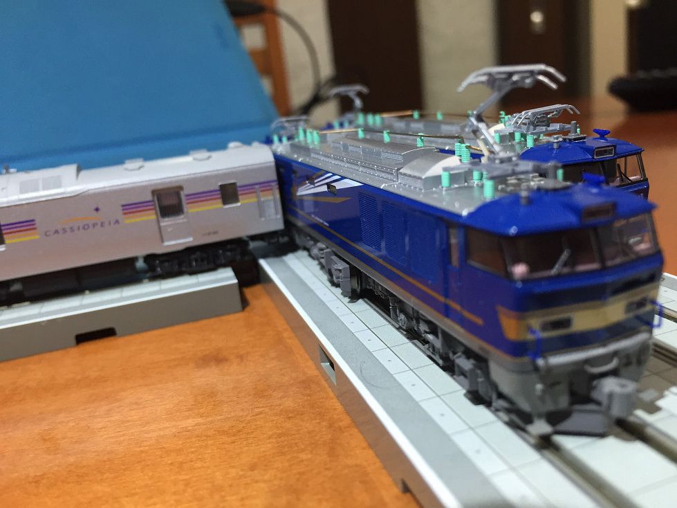 EF510 北斗星色が入線です。KATO 3065-1 | NGaugeJP - 横濱模型 | 鉄道