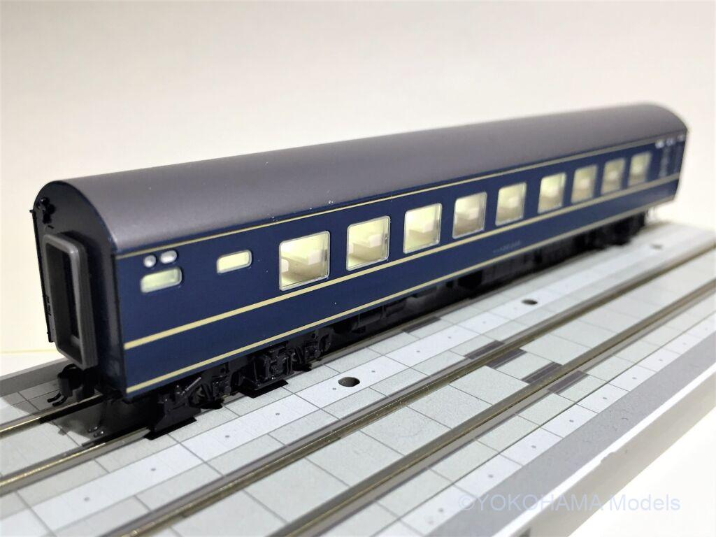 20系寝台客車「北星」を弄る。その9 ナハネ20の室内灯 KATO 10-366