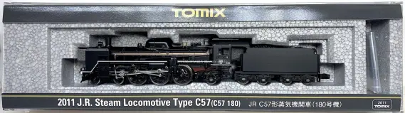 C57 180号機 ばんえつ物語けん引機が入線しました！ TOMIX 2011