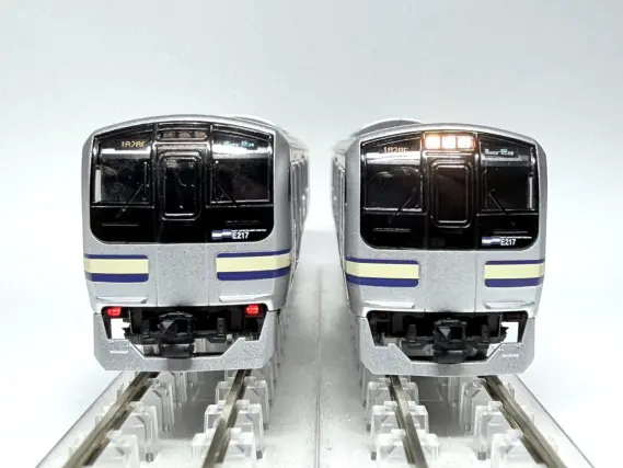 E217系（Y101編成・リバイバルカラー）が入線しました。 TOMIX 93564