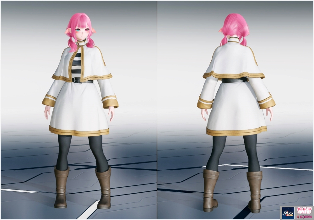 PSO2NGS】フリーレンの服[Se]【葬送のフリーレン】 - まかぽっぽNGS