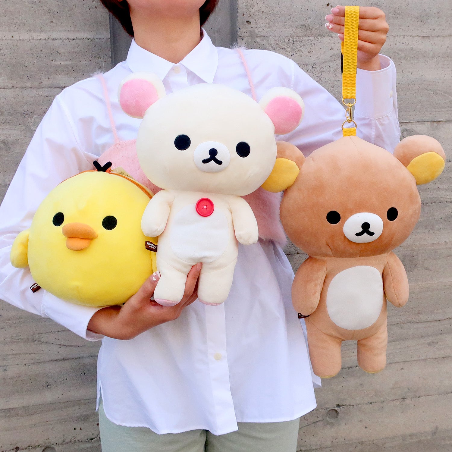 リラックマ ぬいぐるみポーチ【3種】 – nipopo