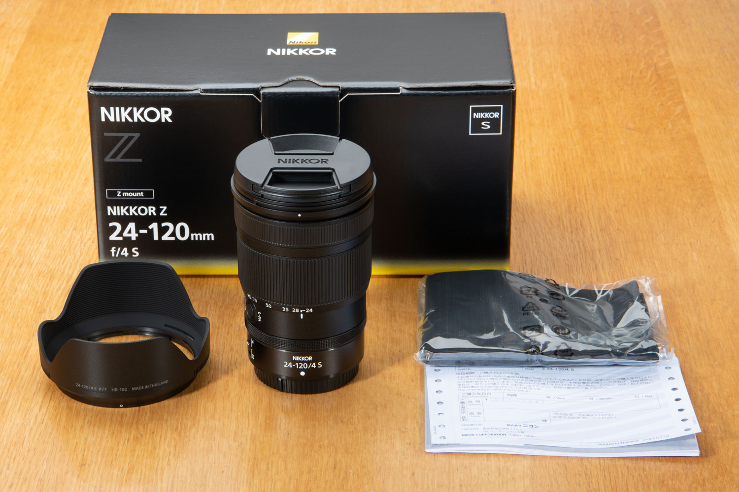NIKKOR Z 24-120mm f/4 S レビュー