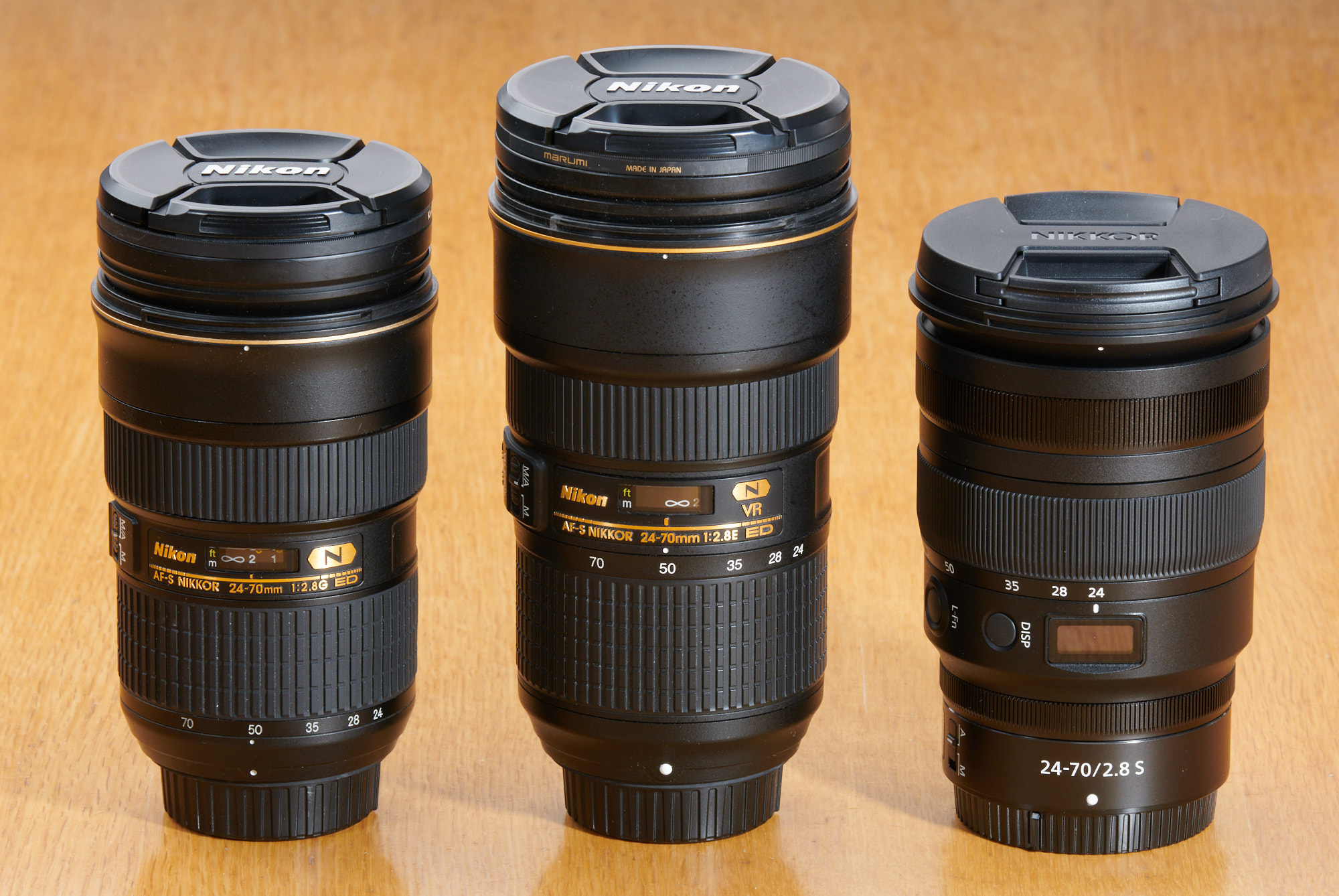 NIKKOR Z 24-70mm f/2.8 S レビュー、新旧3本のNIKON純正 大三元 標準