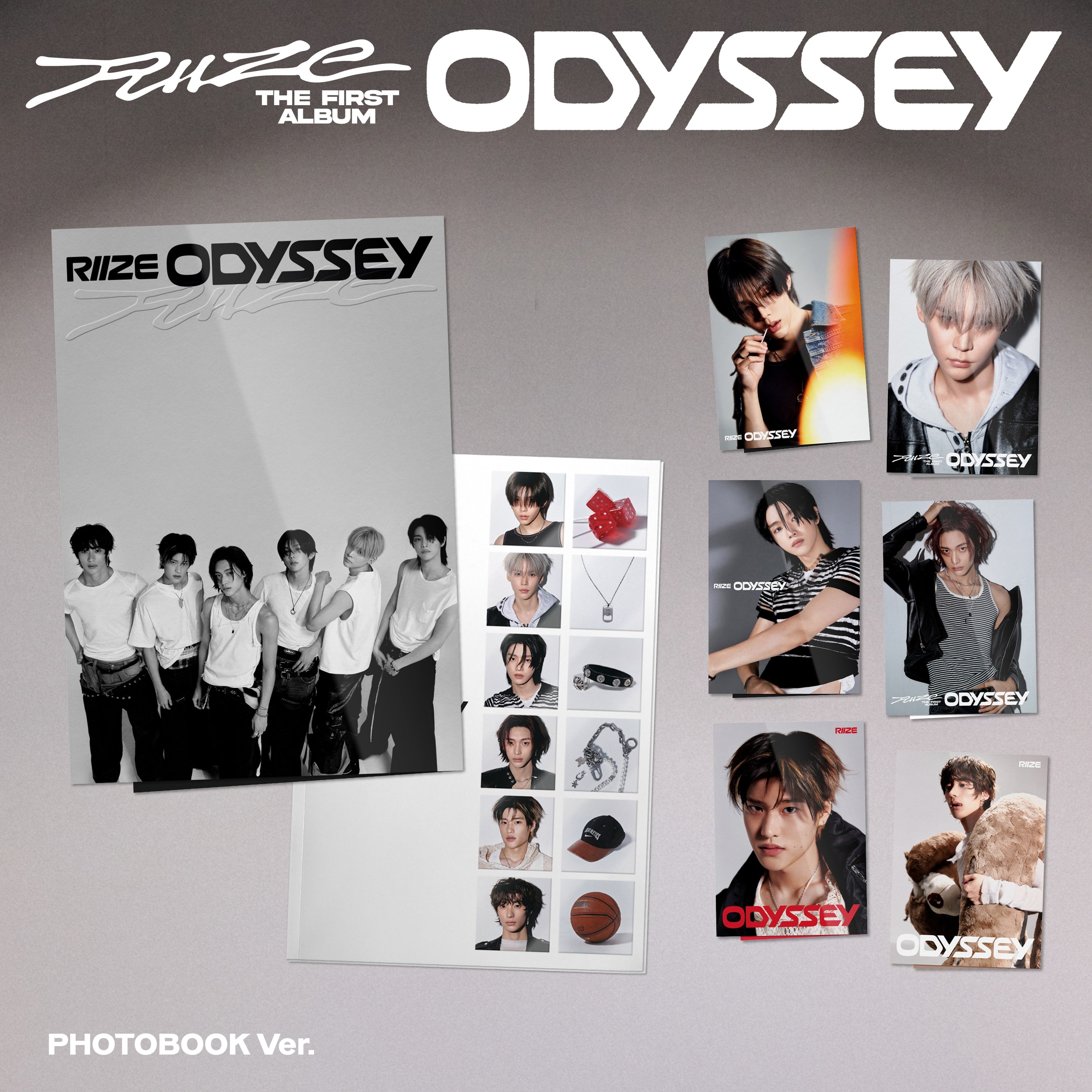 RIIZE 1st Full Album [ODYSSEY] (PHOTOBOOK Ver.) (7種セット