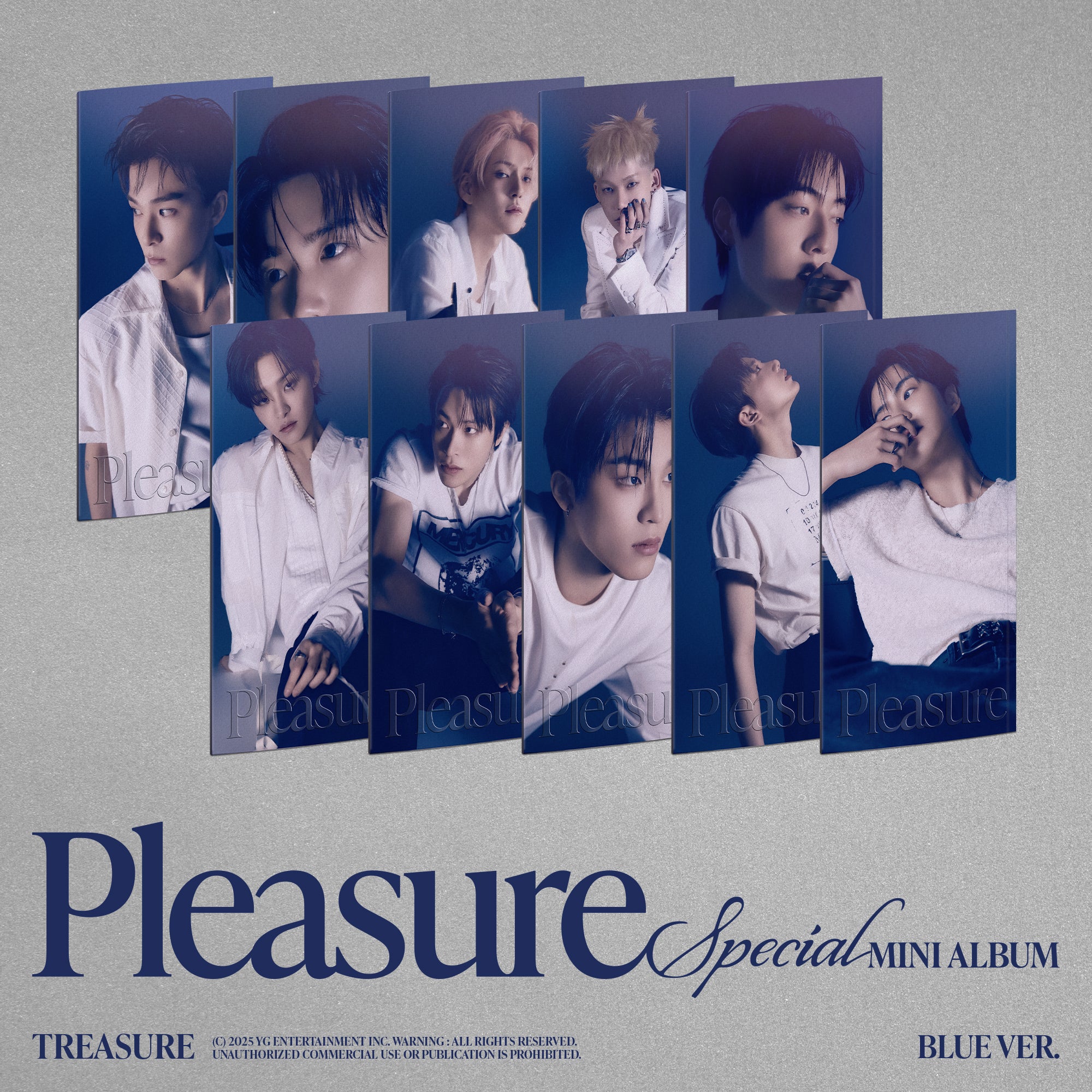 TREASURE SPECIAL MINI ALBUM [PLEASURE] [BLUE VER.]_JIHOON – Nemoz