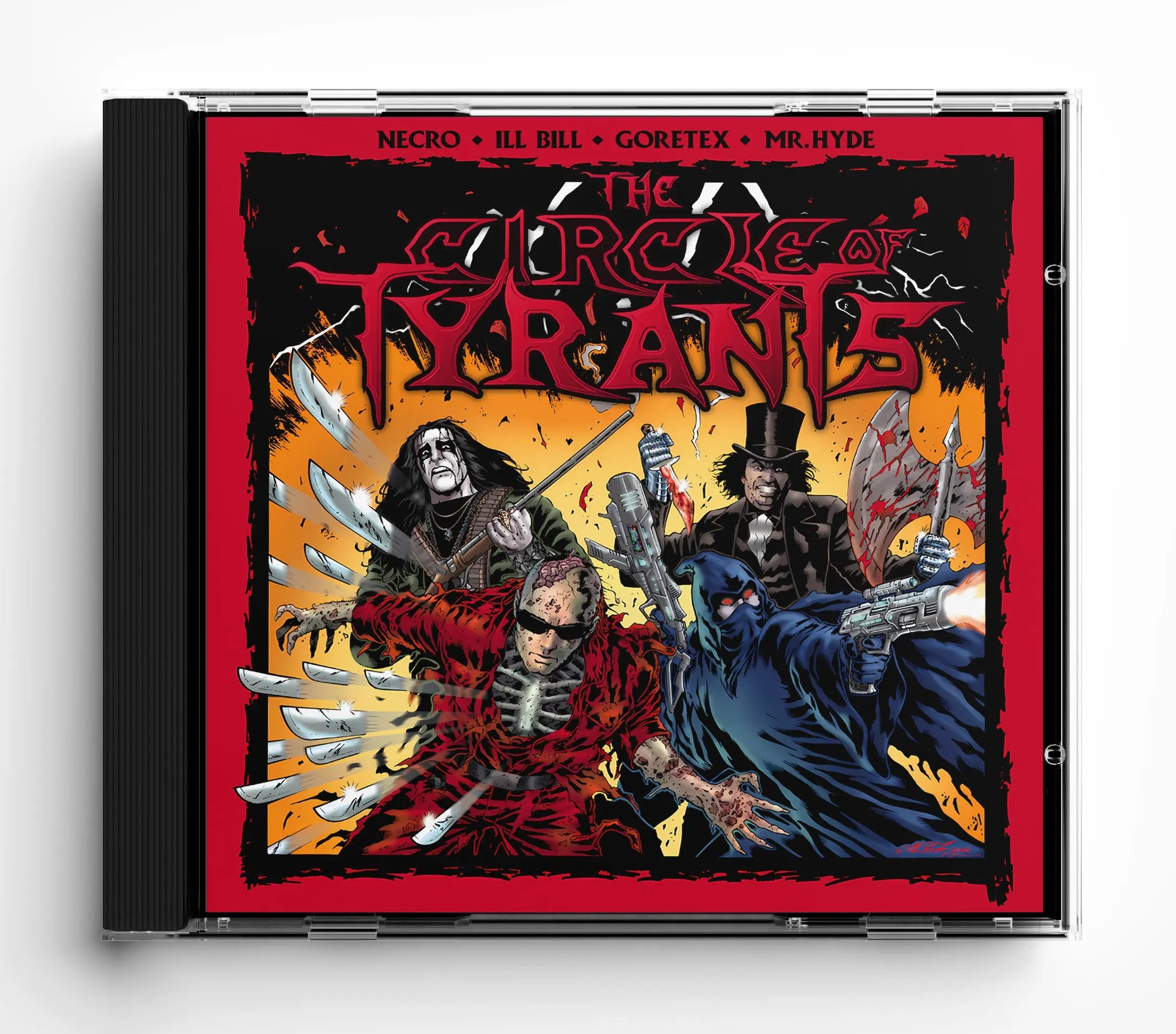 The Circle Of Tyrants CD - NECRO SUPER STORE – NECRO SUPER STORE