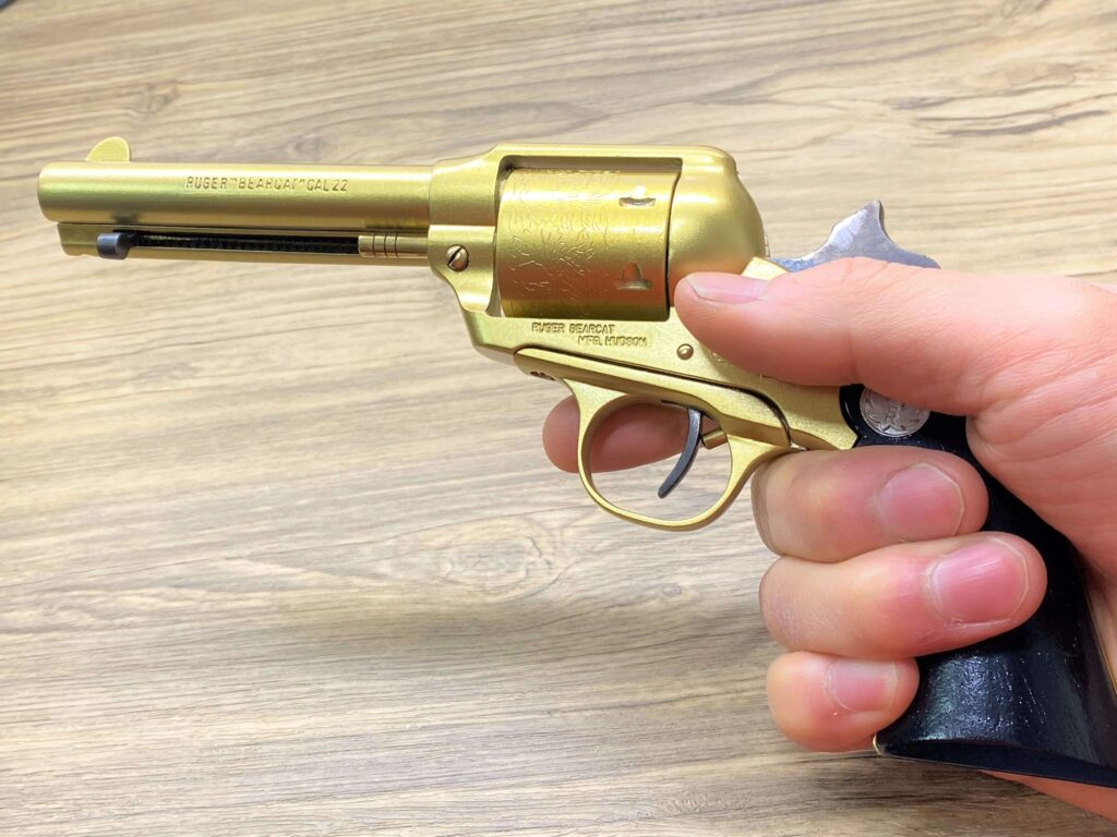 RUGER BEARCAT モデルガン ゴールド 鑑賞用 RUGER BEARCAT モデルガン