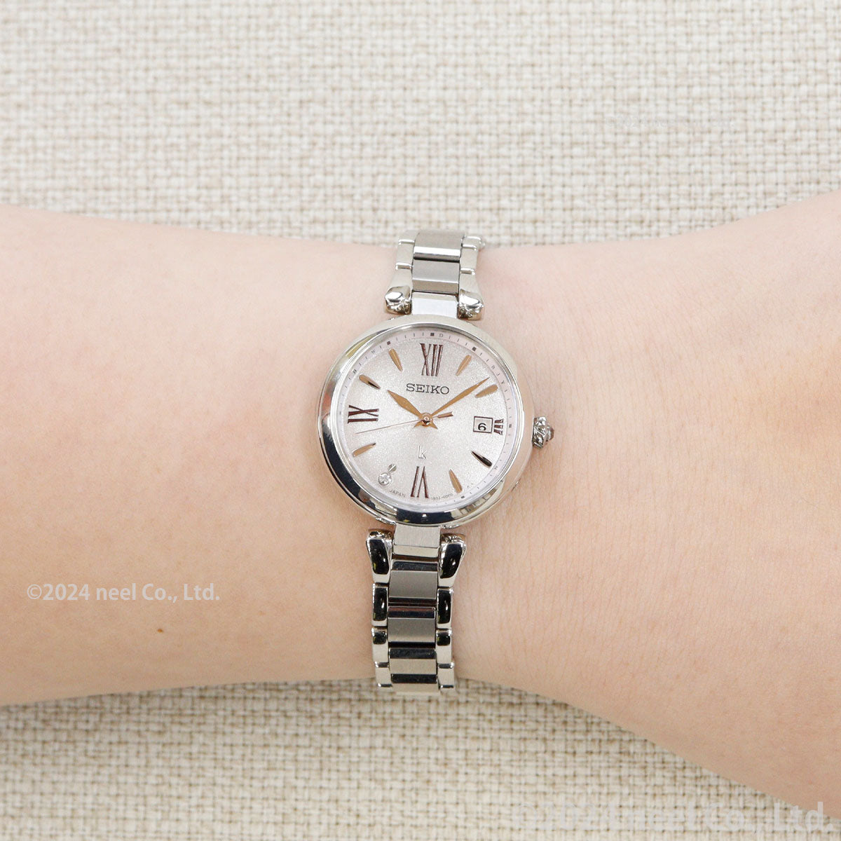 セイコー ルキア SEIKO LUKIA 電波 ソーラー 腕時計 レディース Grow