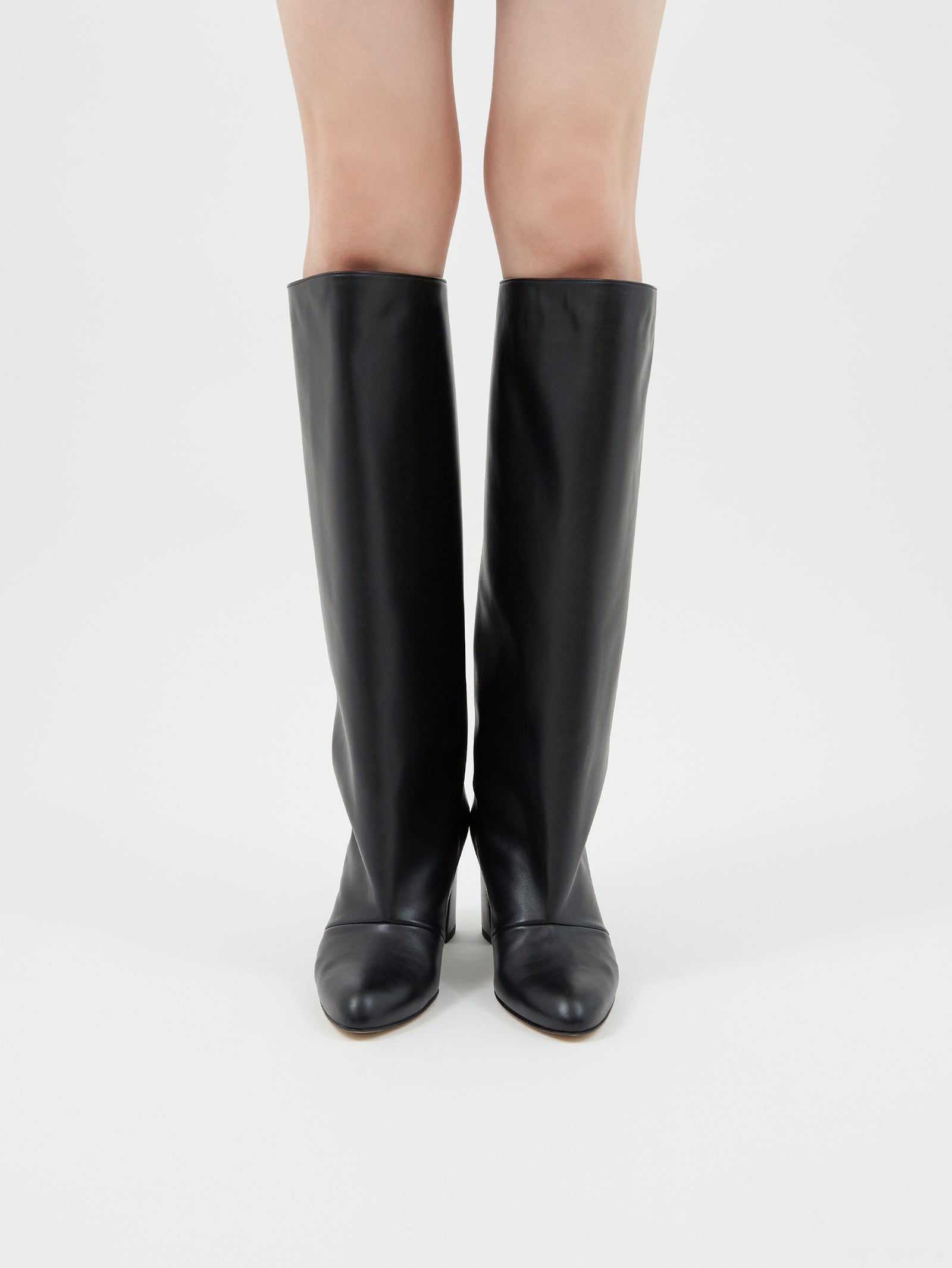 チャンキーヒールロングブーツ 7138/BOOT – NEBULONI E.