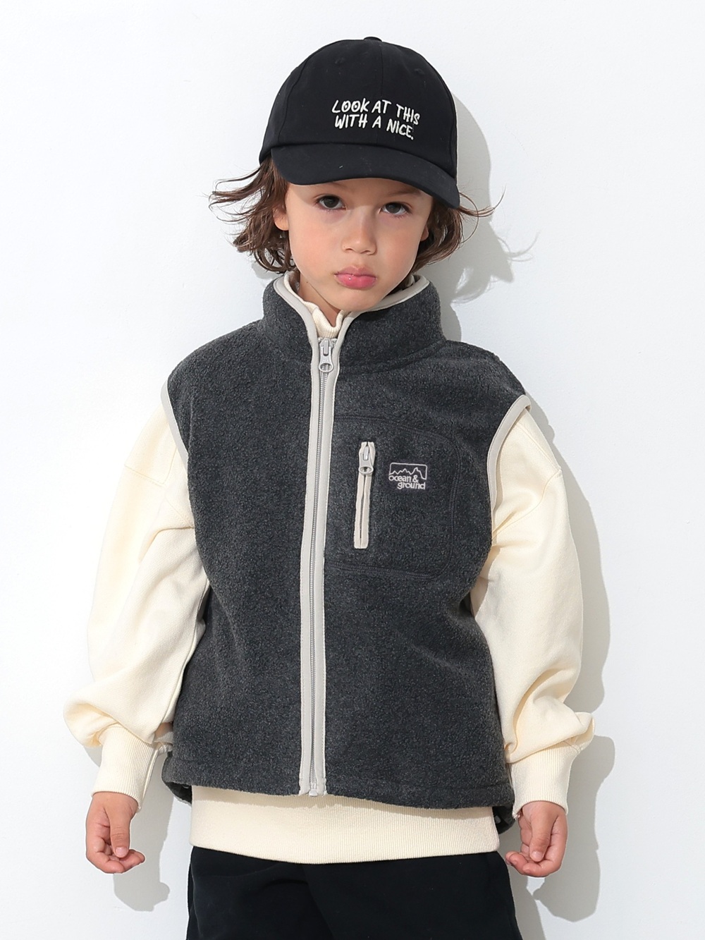 ﾌﾘｰｽZIP-UPﾍﾞｽﾄ | 子供服のオーシャン＆グラウンド[ocean＆ground]公式