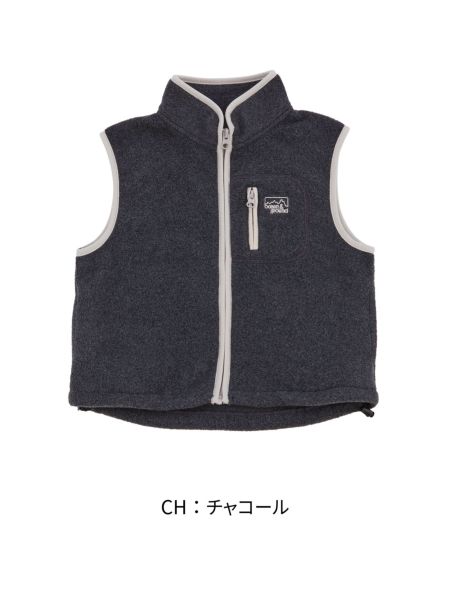 Jr.ﾌﾘｰｽZIP-UPﾍﾞｽﾄ | 子供服のオーシャン＆グラウンド[ocean＆ground