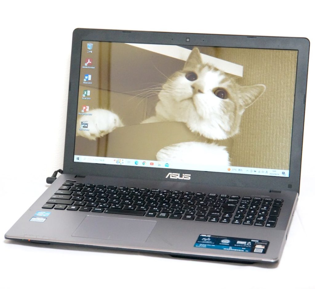 ASUS ノートパソコン K550C 第3世代Corei3 メモリ8GB SSD256GB【訳あり