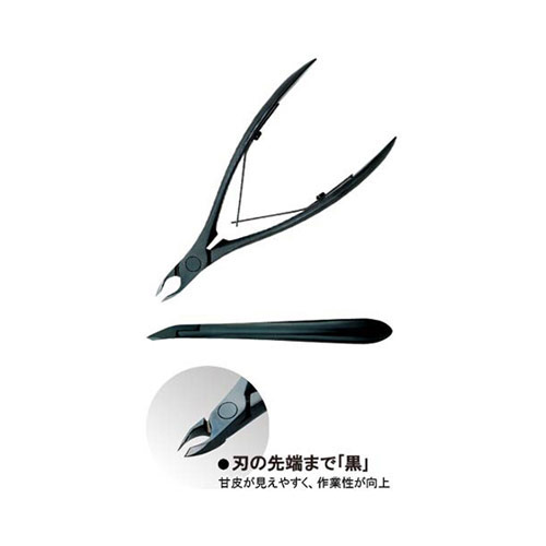☆ UTSUMI キューティクルニッパー IX.I.A /B ブラック の通販｜ネルパラ