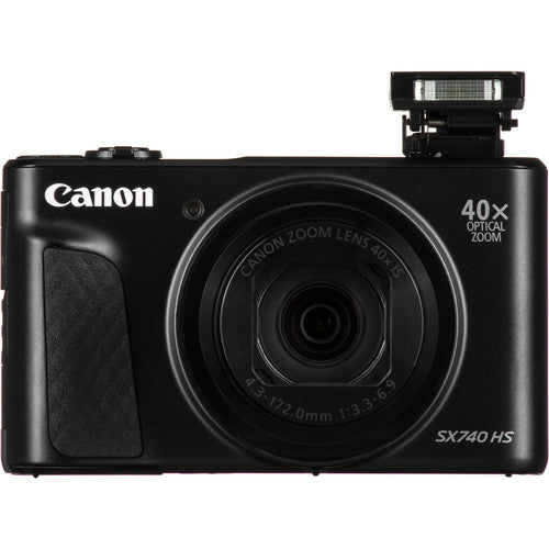Canon PowerShot SX740 HS Digital Camera (Black) – Nelson Photo & Video