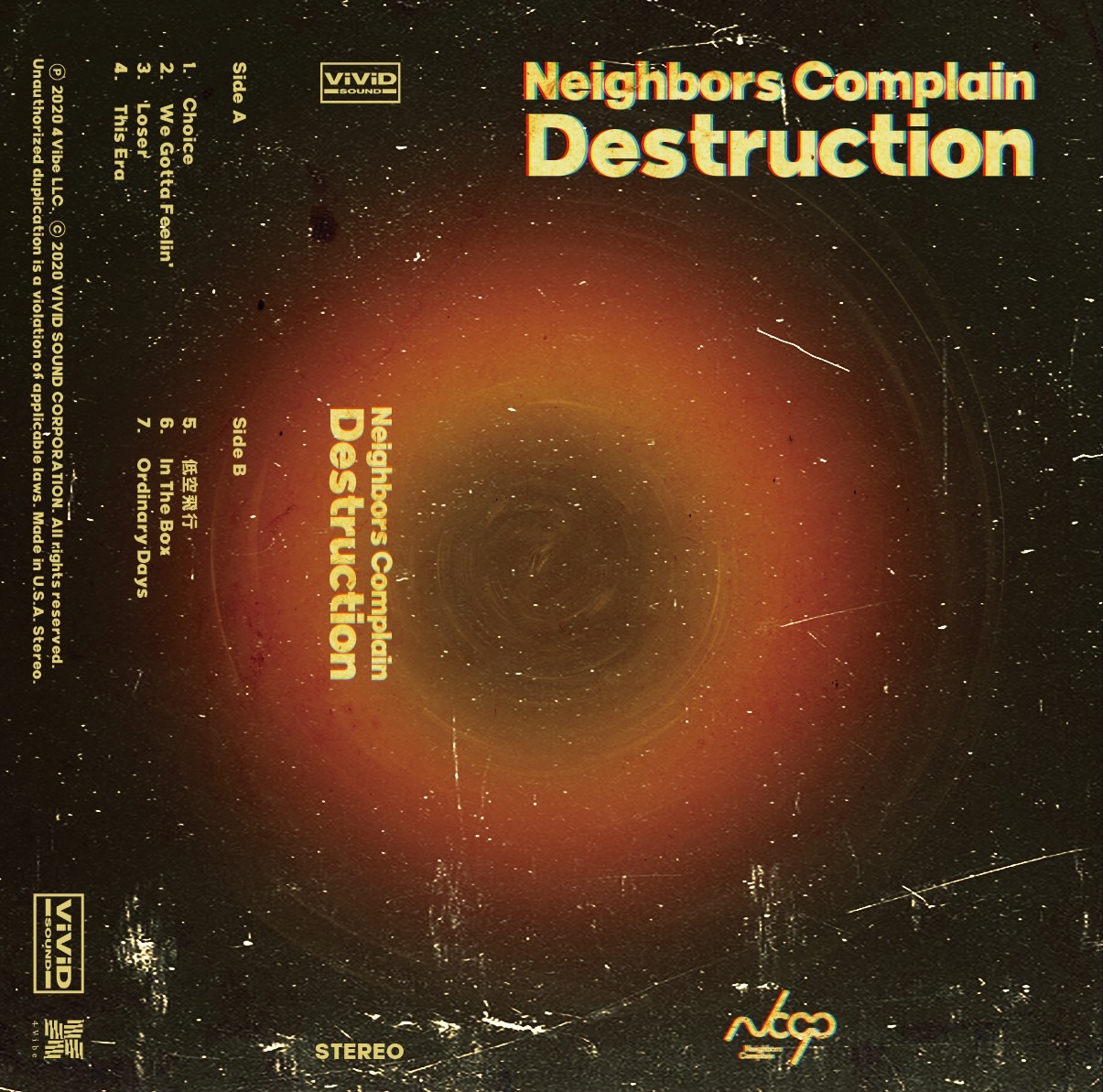 Destruction(CT) | Music | Neighbors Complain｜ネイバーズコンプレイン