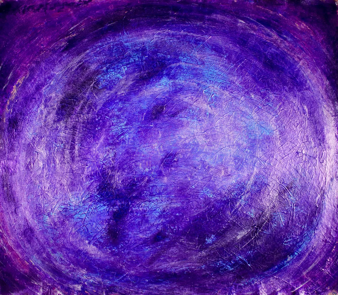 Vortex in Purple - ABSTRACT ART - NESTOR TORO - LOS ANGELES