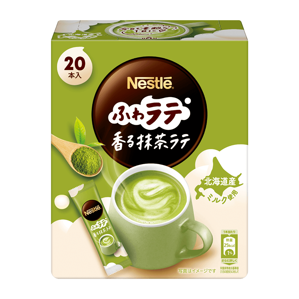 ネスレ ふわラテ 香る抹茶ラテ | 製品情報 | ネスカフェ公式サイト