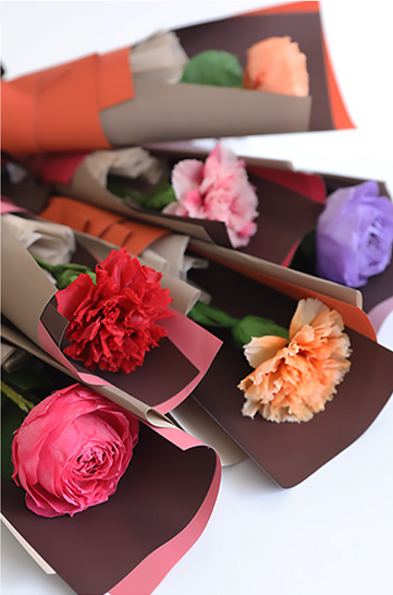 ブーケ ジョワ - プリザーブドフラワー 敬老の日 2025花束 ブーケ 一輪