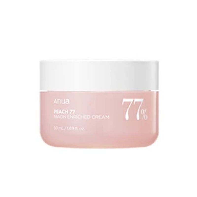 桃77 ナイアシンリッチモイスチャークリーム 50ml6個セットおまけ付き