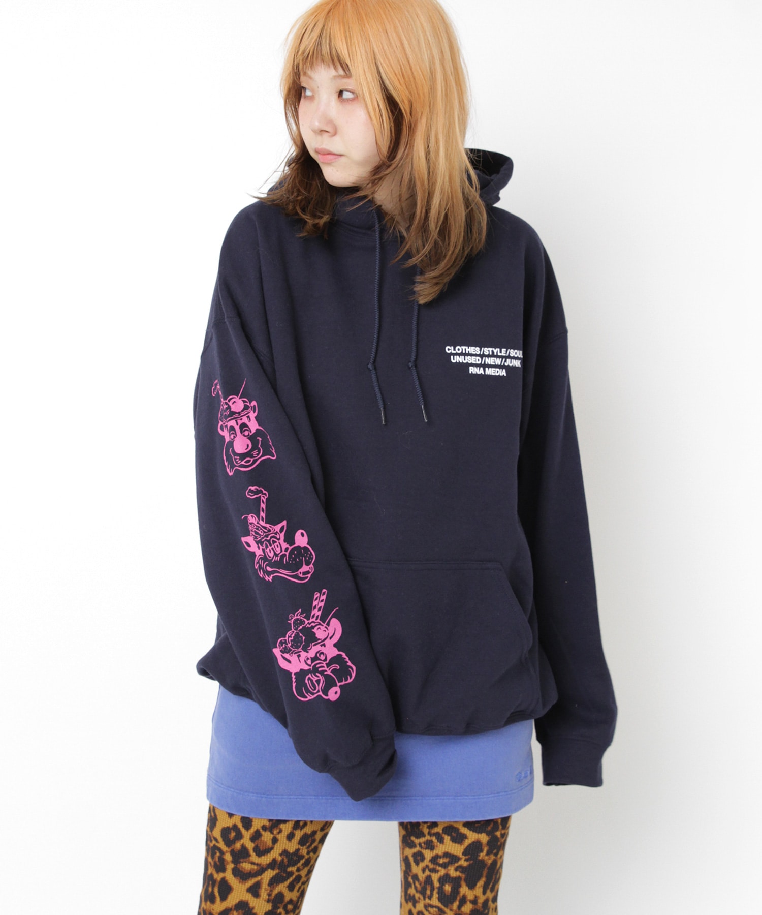 M2582 フローズンキャラパーカー(M アッシュグレー): トップス - RNA