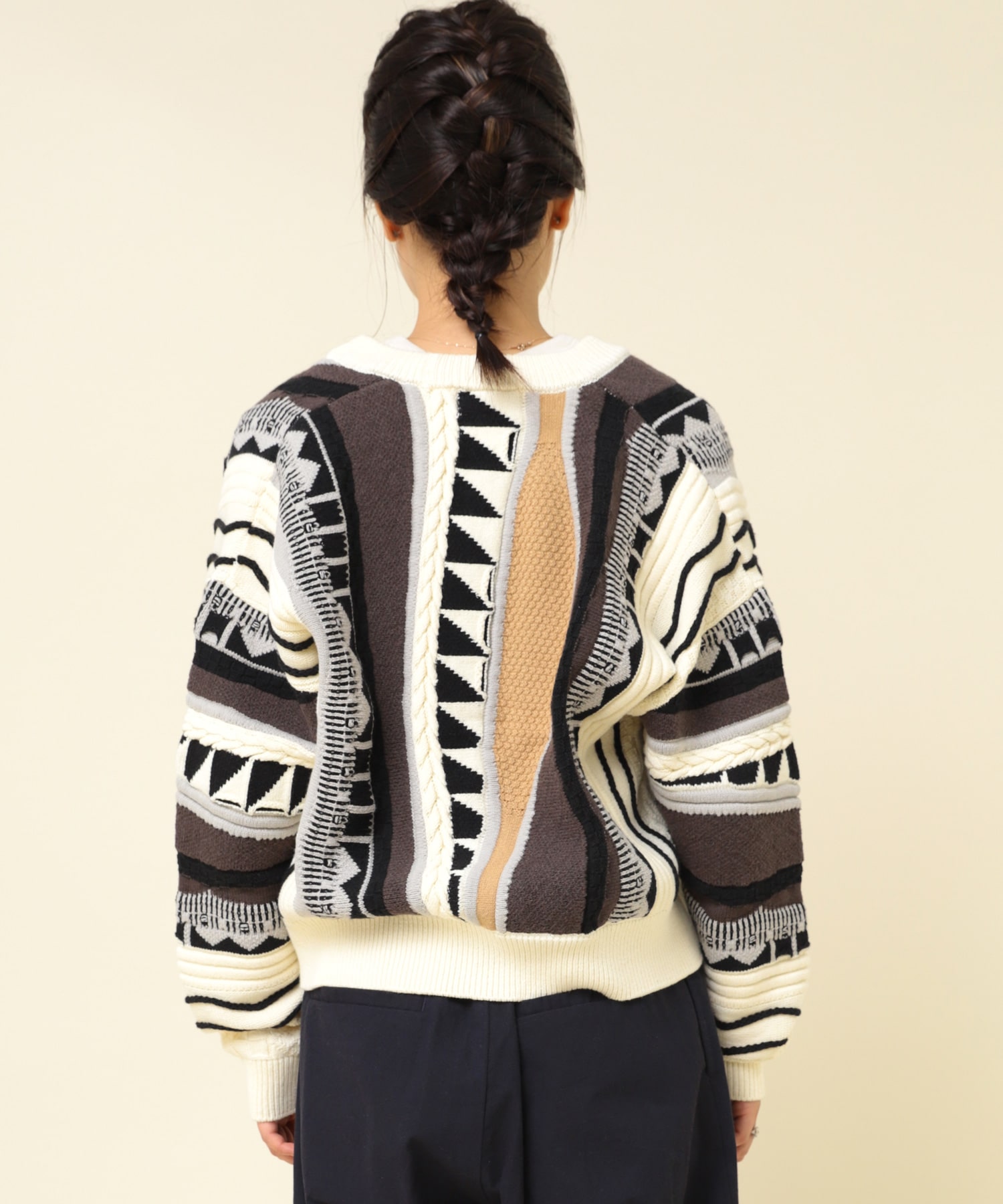 K2695 3Dニットカーディガン(M オフ): トップス - RNA ONLINE STORE