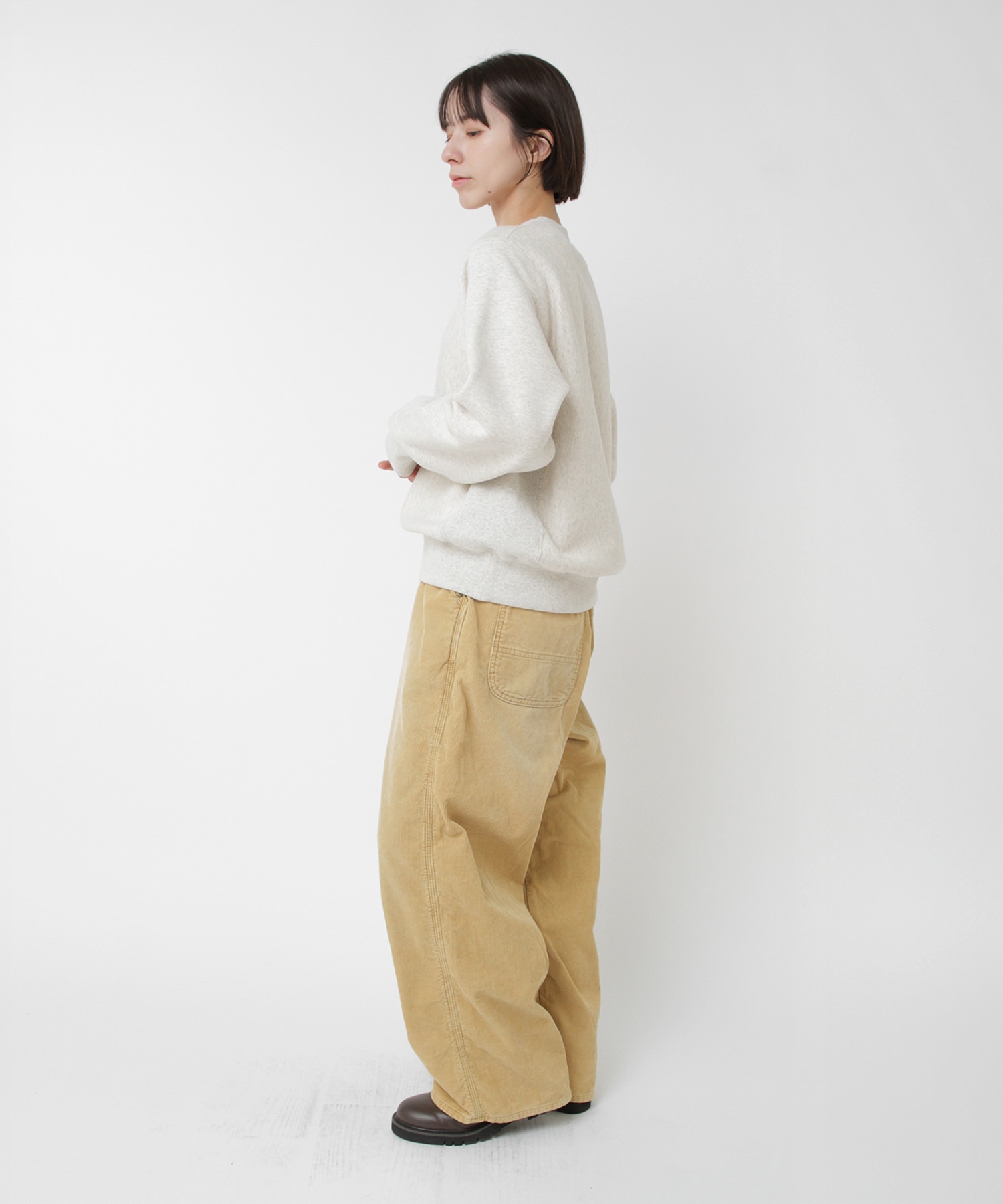 M2571 ヴィンテージライクスウェット(F キナリ): トップス - RNA