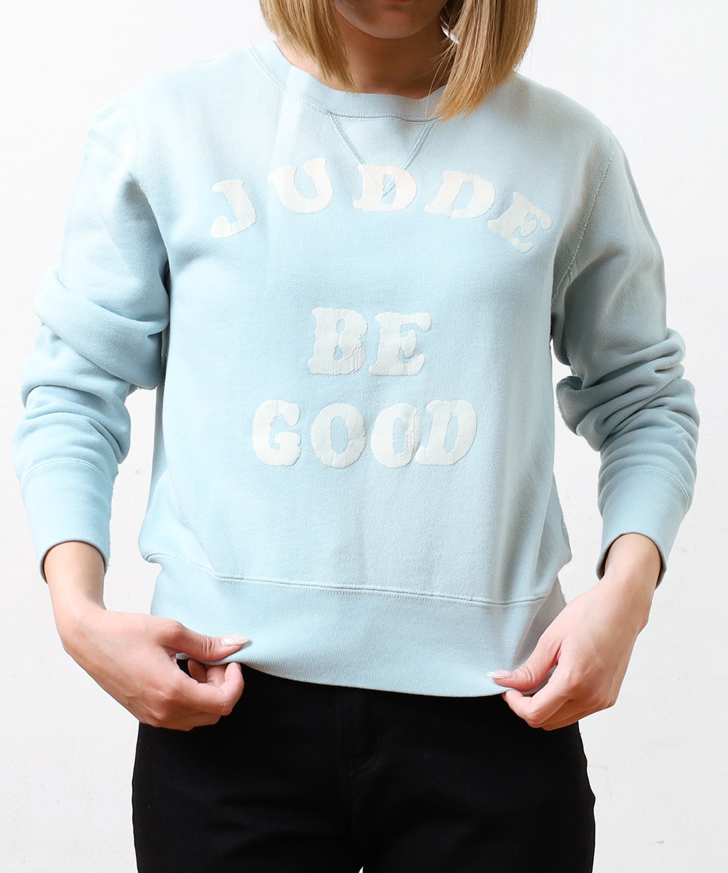 M0320 コンパクトプリントトレーナー(M ライトブルー): トップス - RNA