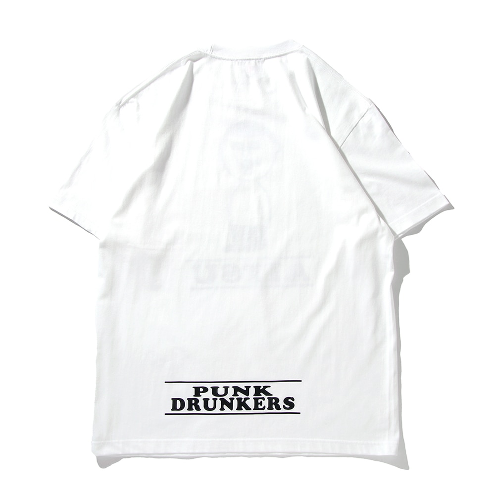 PUNK DRUNKERS（パンクドランカーズ）アイツくんTEE / WHITE - HEADSHOPVOX